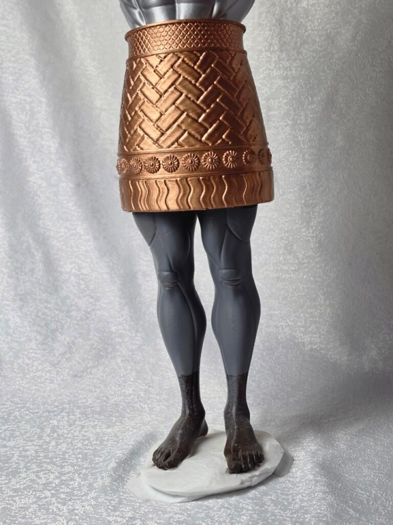 Piernas de estatua de Nabuconodosor