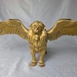 Leon con alas de águila. Bestia de Daniel