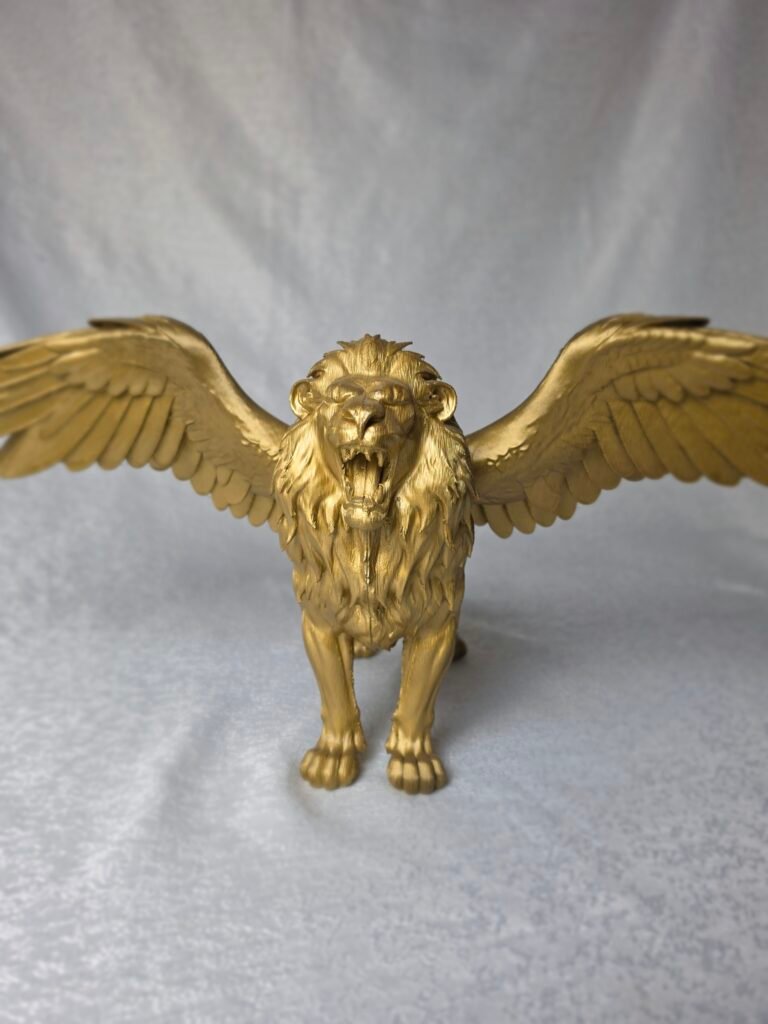 Leon con alas de águila. Bestia de Daniel