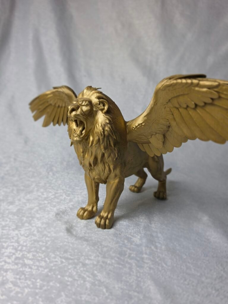 Leon con alas de águila. Bestia de Daniel 2